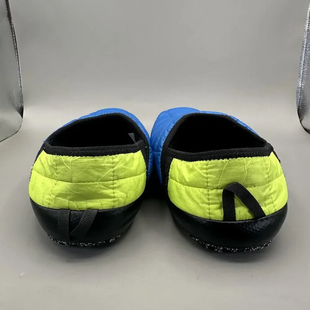 The North Face ThermoBall Eco Traction Mule Shoes Mens Size 8 Blue Slippers